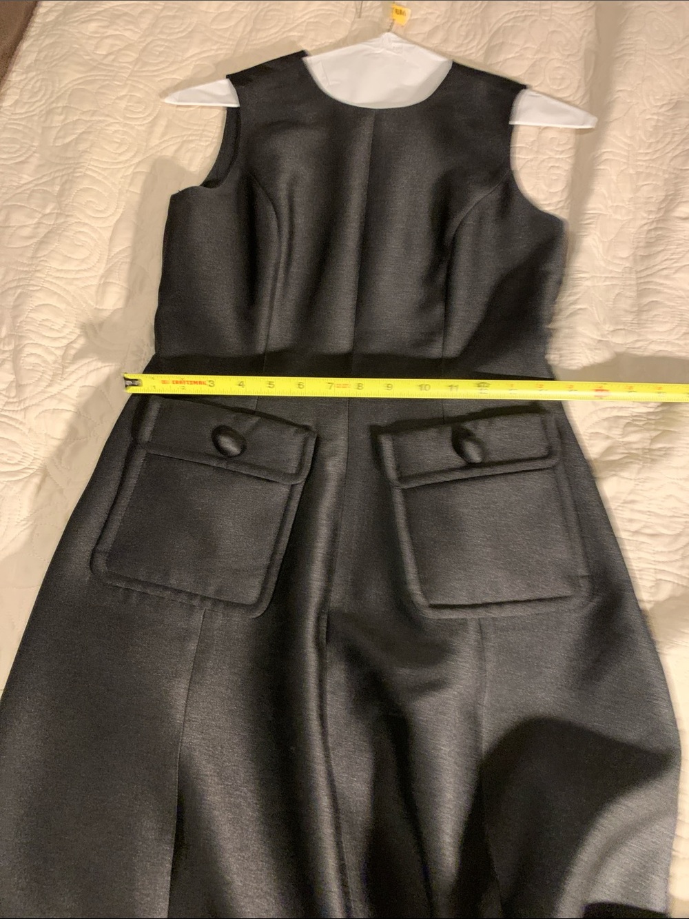 Tuckernuck Black Sleeveless Midi Dress with Front Patch Pockets - Picture 7 of 10